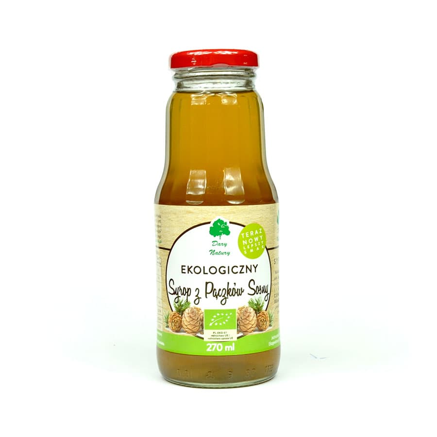 DARY NATURY Syrop z paczkow sosny BIO. 48,11 zl/l