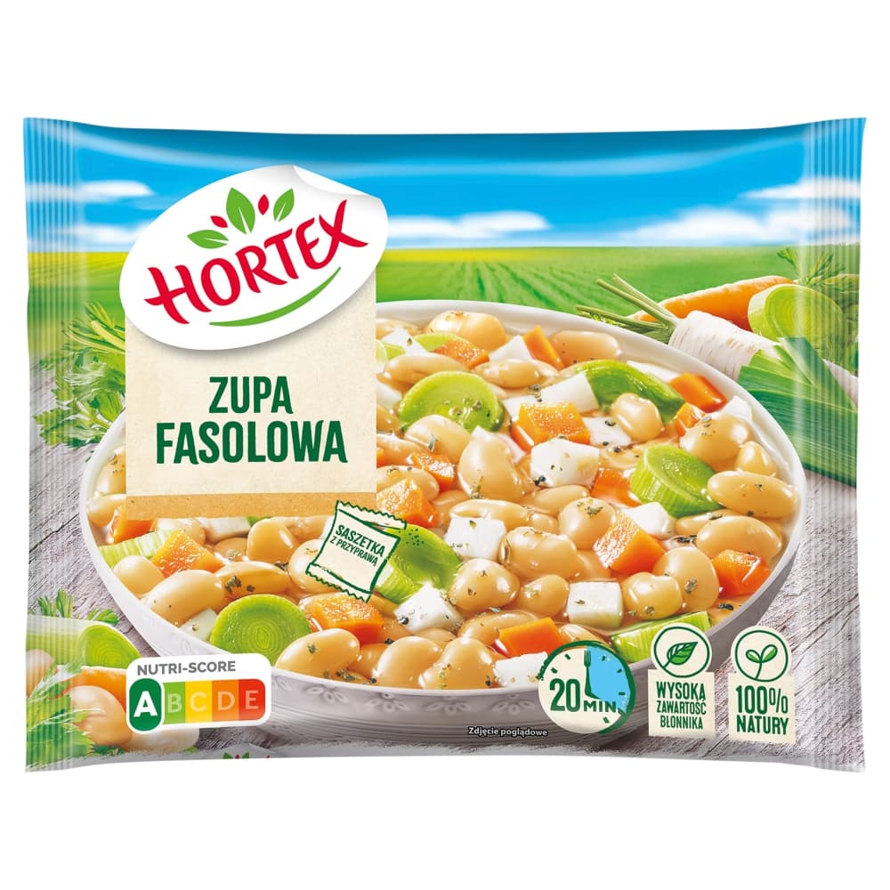 HORTEX Zupa fasolowa. 15,53 zl/kg