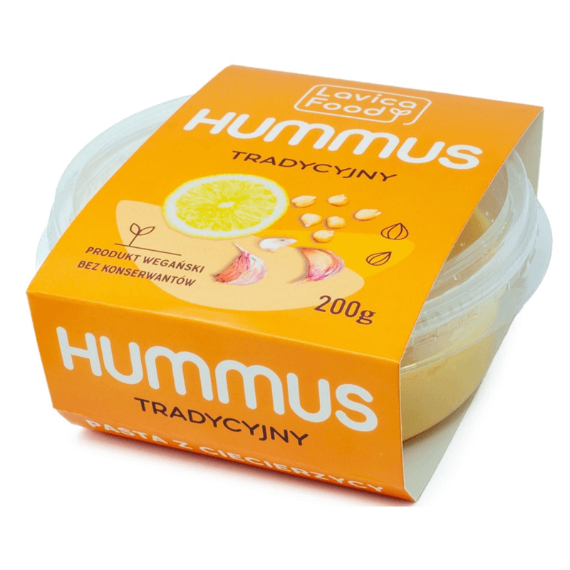 LAVICA FOOD Hummus tradycyjny. 44,95 zl/kg