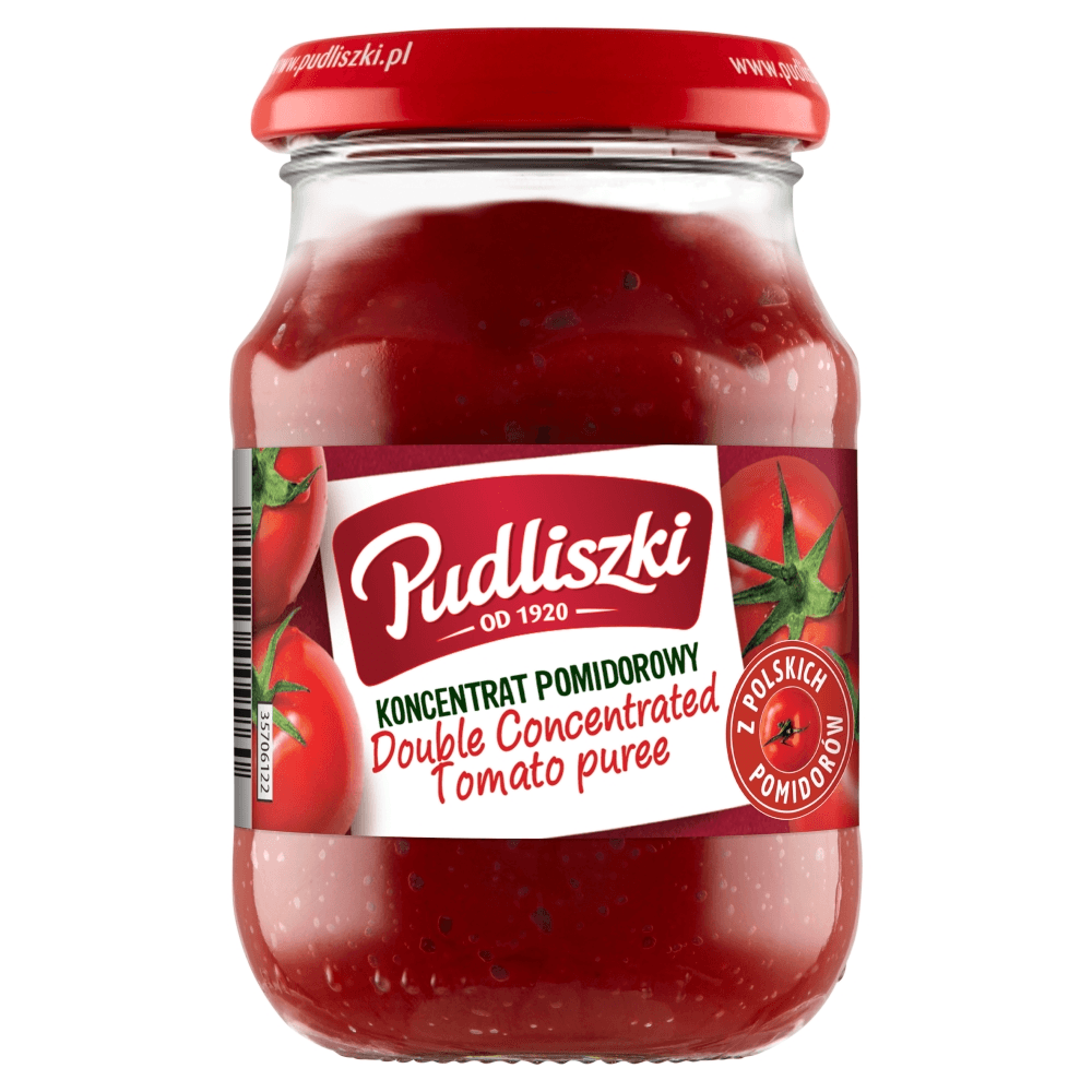 PUDLISZKI Koncentrat pomidorowy. 31,53 zl/kg