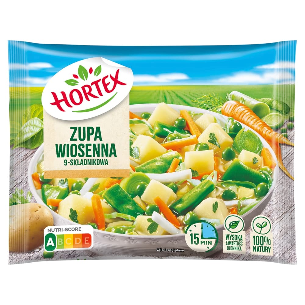 HORTEX Zupa wiosenna 9-skladnikowa. 15,53 zl/kg