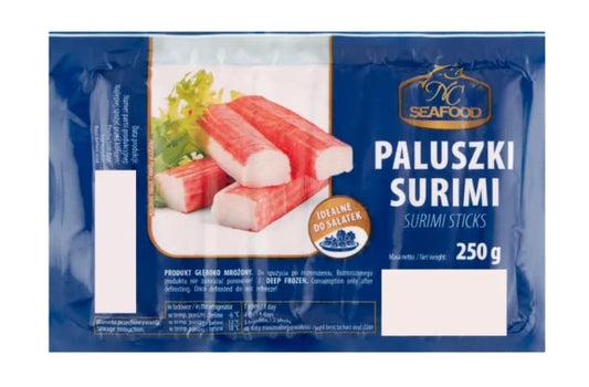 NC SEAFOOD Paluszki surimi mrozone. 24,76 zl/kg