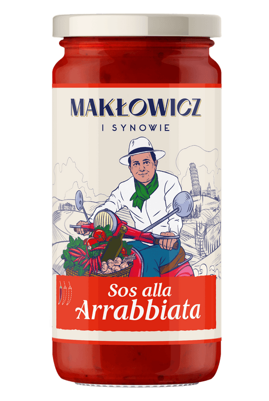 MAKLOWICZ I SYNOWIE Sos arrabbiata. 24,98 zl/kg