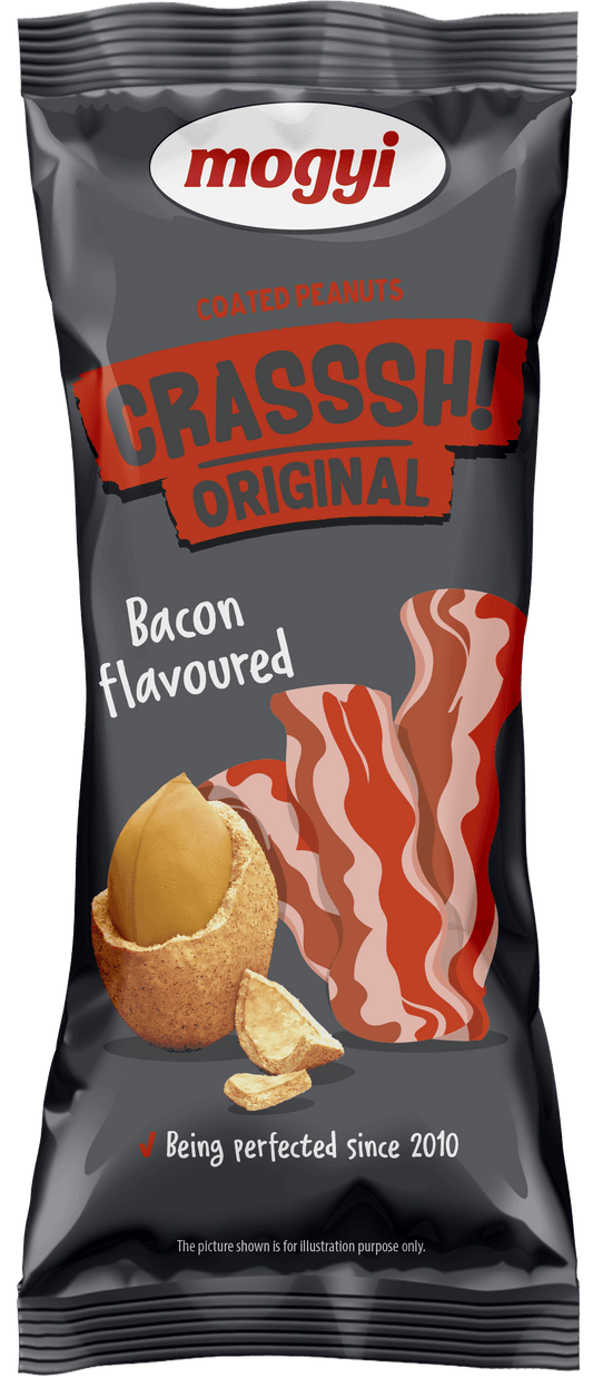 MOGYI Orzeszki ziemne w skorupce o smaku bekonu. 39,83 zl/kg