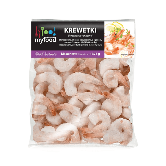 MYFOOD Krewetki mrozone. 119,97 zl/kg