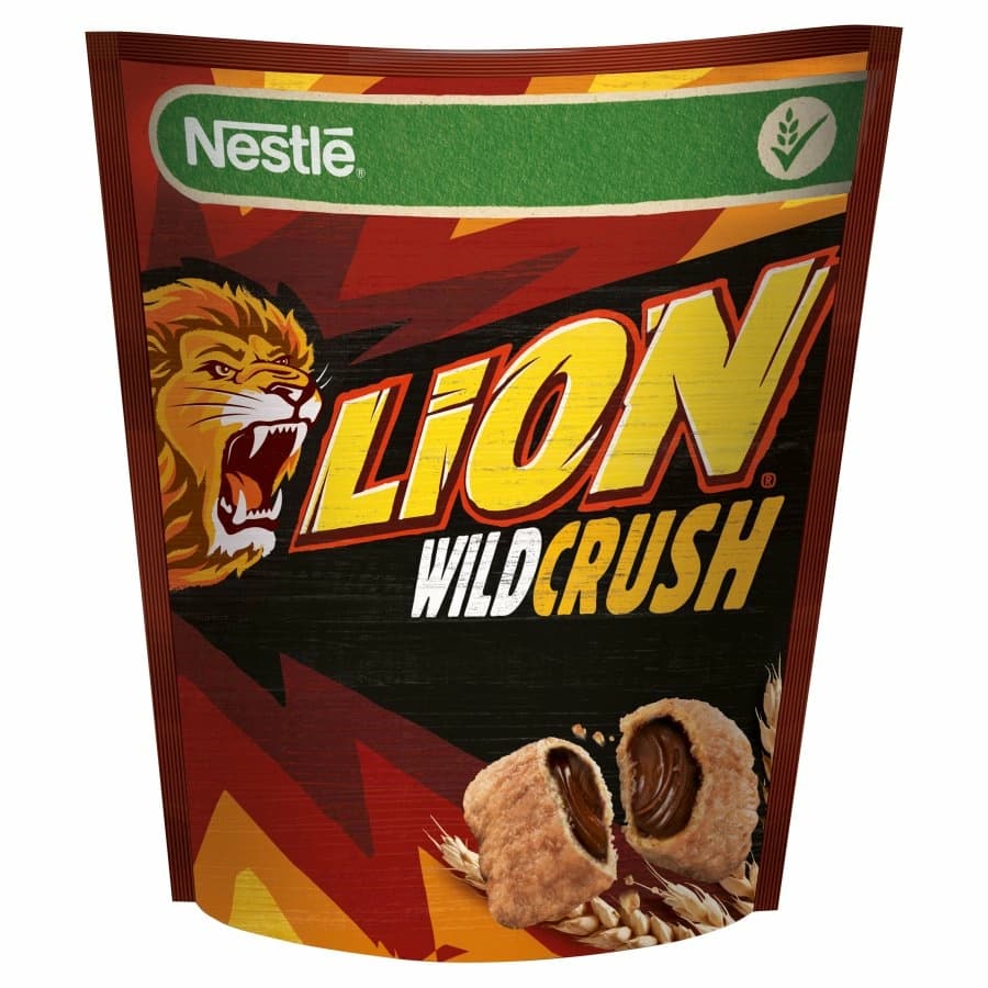 NESTLE Platki czekoladowo-karmelowe Lion WildCrush. 39,40 zl/kg