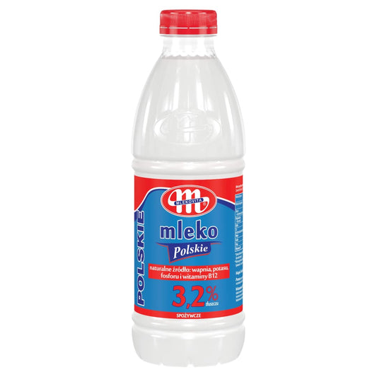 MLEKOVITA Mleko Polskie 3,2%. 4,99 zl/l