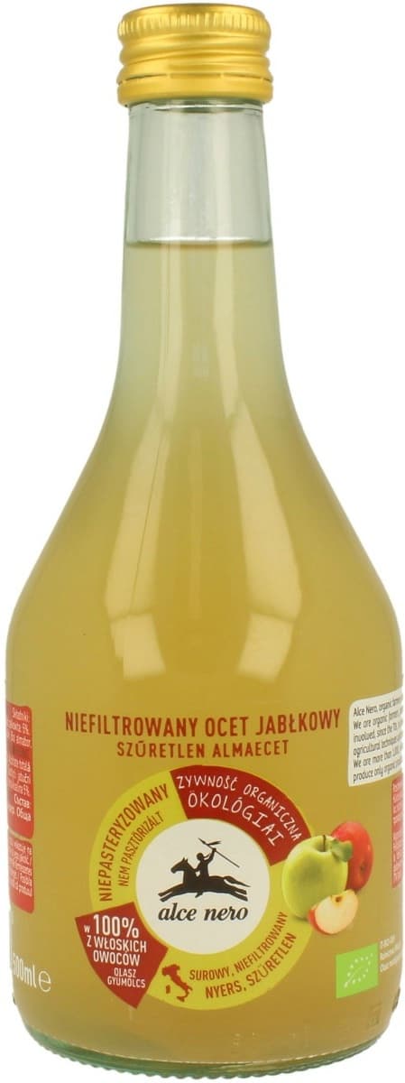 ALCE NERO Ocet jablkowy niefiltrowany BIO. 29,98 zl/l