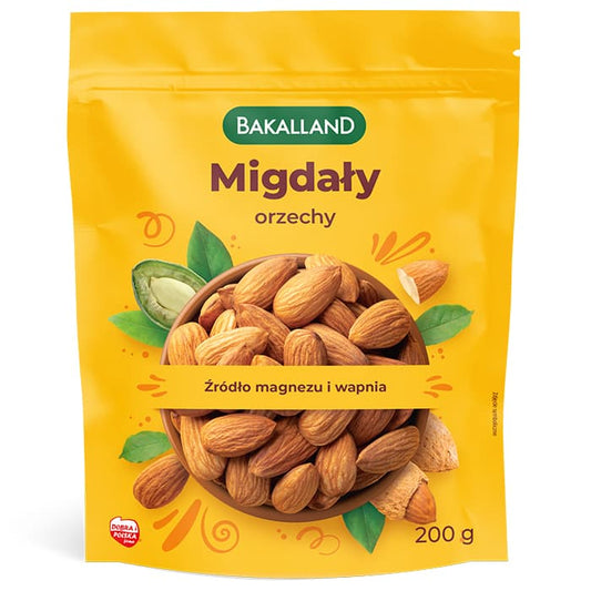BAKALLAND Migdaly. 68,95 zl/kg
