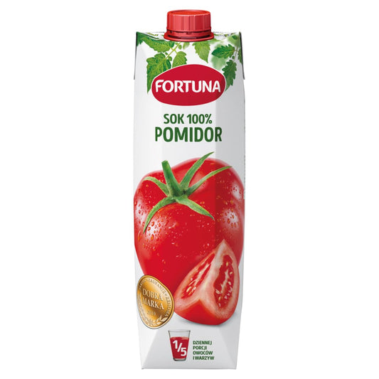 FORTUNA Sok 100% pomidor. 5,19 zl/l