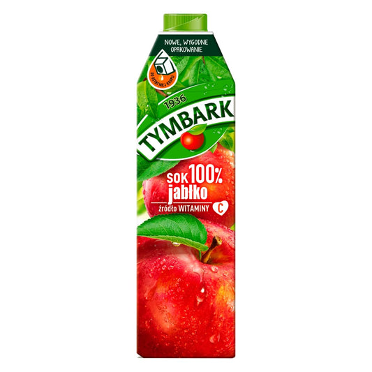 TYMBARK Sok 100% jablko. 4,89 zl/l