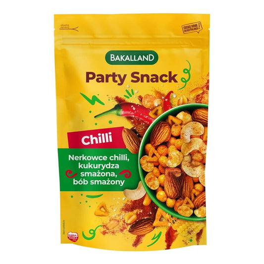 BAKALLAND PARTY SNACK Mix prazonych przekasek Chilli. 88,18 zl/kg