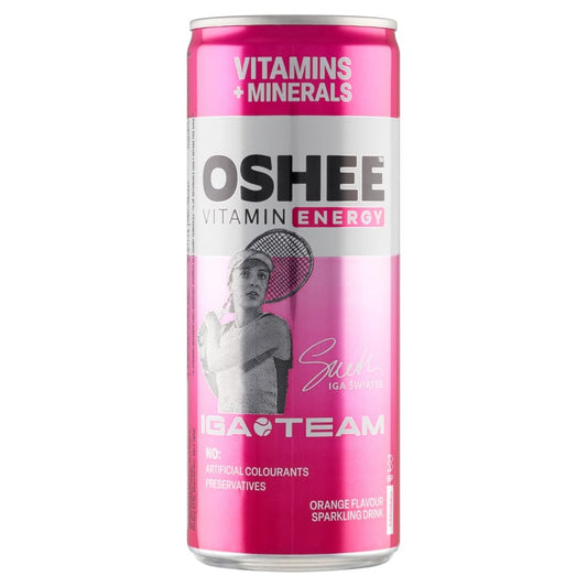 OSHEE VITAMIN ENERGY Napoj gazowany o smaku pomaranczowym. 11,96 zl/l