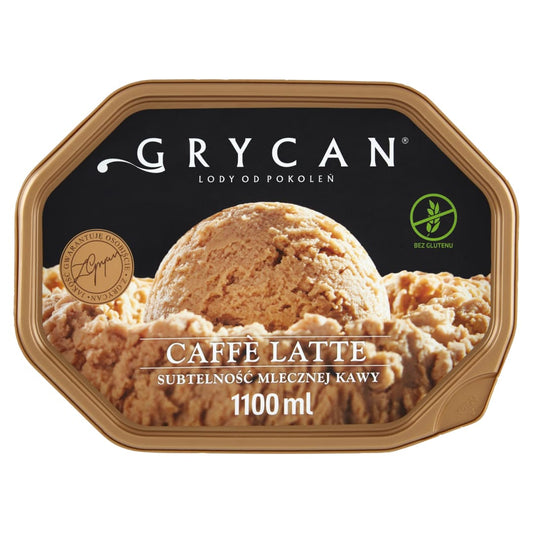 GRYCAN Lody Caffe Latte bezglutenowe. 20,45 zl/l