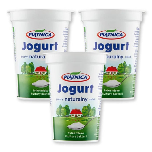 PIATNICA Jogurt naturalny x3.