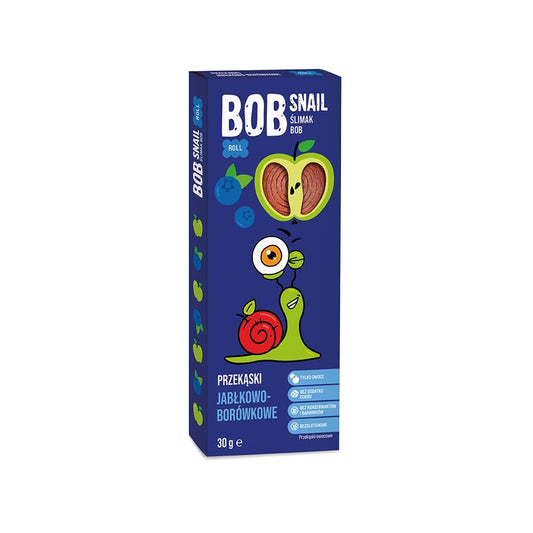 BOB SNAIL Przekaska jablkowo-borowkowa z owocow bez dodatku cukru. 153,00 zl/kg