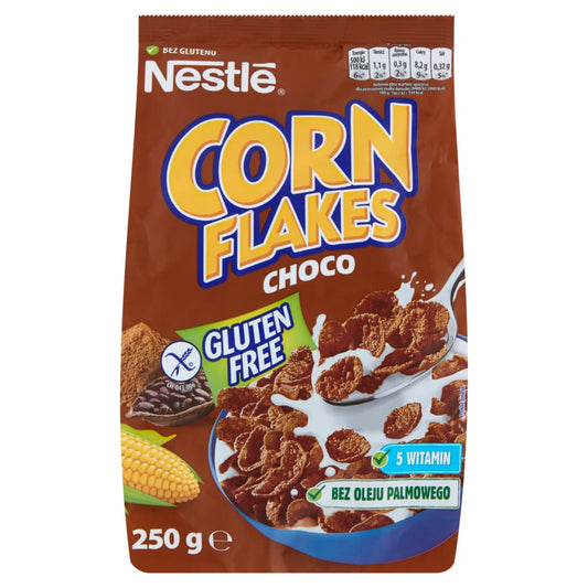 NESTLE Platki Choco Corn Flakes bezglutenowe. 43,16 zl/kg