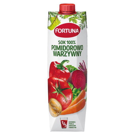 FORTUNA Sok pomidorowo warzywny. 5,19 zl/l