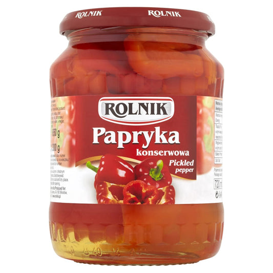 ROLNIK Papryka marynowana cwiartki. 13,22 zl/kg