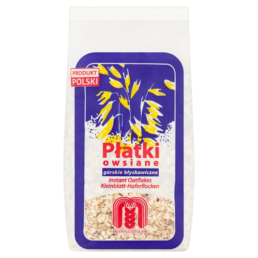 MLYNY STOISLAW Platki Owsiane gorskie blyskawiczne. 9,18 zl/kg