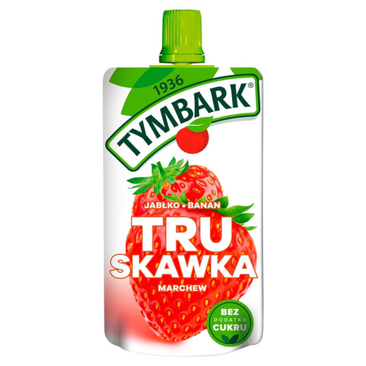 TYMBARK Mus truskawka-jablko-banan-marchew. 21,58 zl/kg