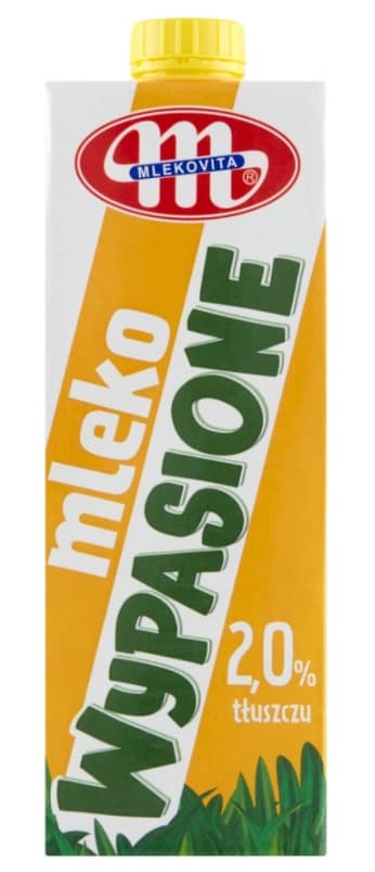 MLEKOVITA WYPASIONE Mleko UHT 2%. 4,29 zl/l