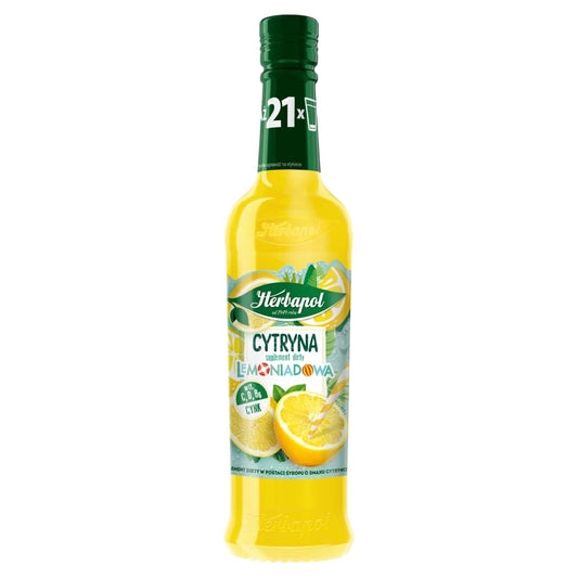 HERBAPOL Syrop cytryna lemoniadowa. 19,02 zl/l