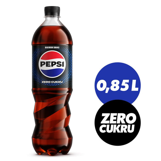 PEPSI COLA Napoj gazowany bez cukru. 6,69 zl/l