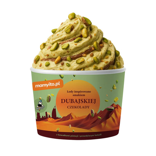 WIDZIALY GALY CO BRALY Lody inspirowane smakiem Dubajskiej Czekolady. 72,68 zl/l