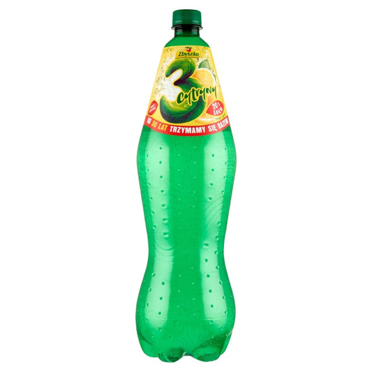 ZBYSZKO Napoj gazowany 3 cytryny. 2,45 zl/l