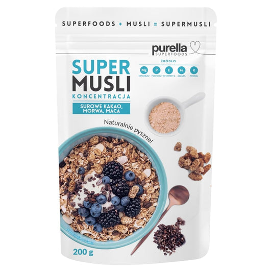 PURELLA SUPERFOODS Super Musli Koncentracja. 51,45 zl/kg