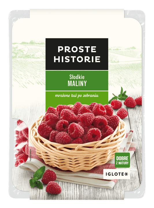 PROSTE HISTORIE Slodkie maliny. 60,68 zl/kg