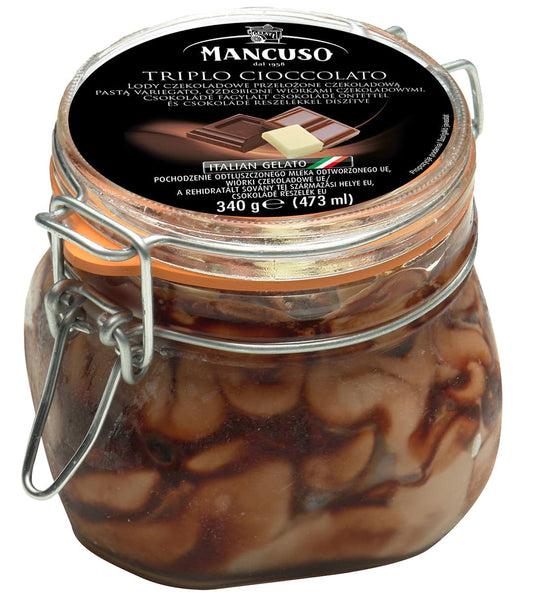 MANCUSO Lody potrojnie czekoladowe. 57,06 zl/l