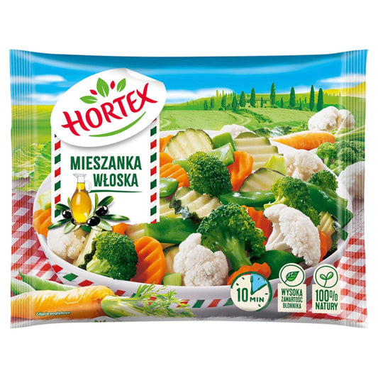 HORTEX Mieszanka wloska mrozona. 14,64 zl/kg
