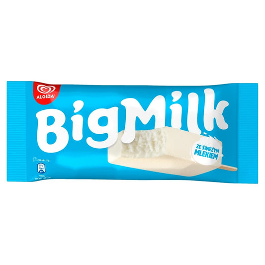 BIG MILK Lody o smaku smietankowym. 46,90 zl/l